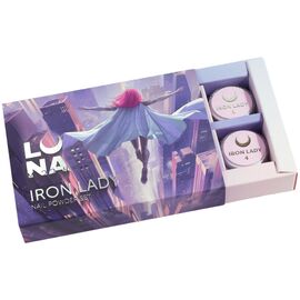 LUNA Комплект втирок для нігтів Iron Lady, 6 шт, image 