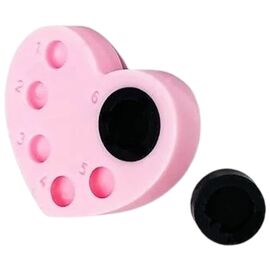 Палетка 2 в 1 для ламінування LIBeauty Серце, рожево-чорна, Колір: Рожево-чорна, image 