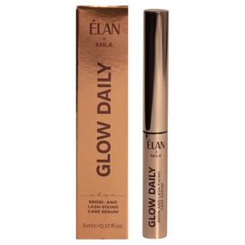 ELAN Glow Daily Фіксуюча сироватка для догляду за бровами та віями, 5 мл, image 