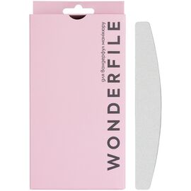 WONDERFILE Змінні файли на піні для для основи півмісяць 162х24 мм 180 грит, 50 шт, Абразивність: 180 грит, Розмір: 162/24мм, Кількість: 50 шт, image 