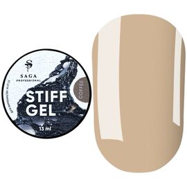 SAGA Stiff Gel Гель-желе №05 Coffee, 15 мл, Об'єм: 13 мл, Колір: №05, image 