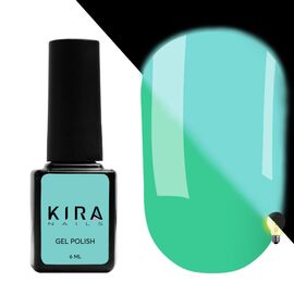 KIRA NAILS Гель лак FLUO №011, 6 мл, № гель лаку: 011, Об'єм: 6 мл, image 