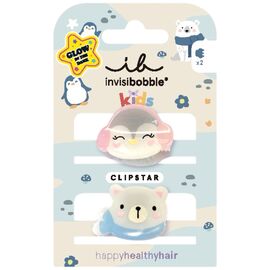 INVISIBOBBLE Заколка для волосся CLIPSTAR GLOW KIDS Polar Friends, image 