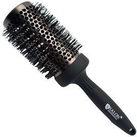 Salon Professional Браш кераміка коричнево-чорний Ceramic&Ionic 55, 15-18, image 