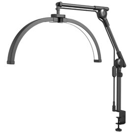 S. P. Smart Moonlight F-550B Лампа настільна безтіньова на струбцині, чорна, image 