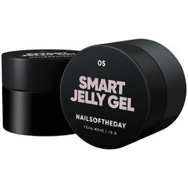 NAILSOFTHEDAY Smart Jelly Gel 05 Світло-коричневий будівельний гель-желе, 15 г, image 