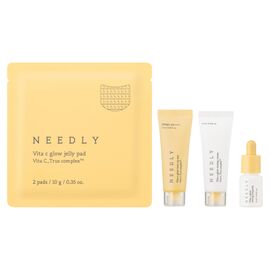 NEEDLY Vita C Glow Miniature Set Набір мініатюр косметики з вітаміном C (4 в 1), image 