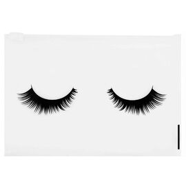 Органайзер на блискавці zip-lock 19.3х14.5 см, прозоро-чорний, image 