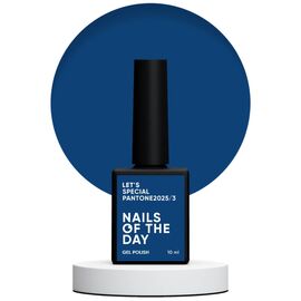 NAILSOFTHEDAY Let's Special Pantone2025/3 Гель-лак глибокий темно-синій, 10 мл, Відтінок: 003, Об'єм: 10 мл, image 