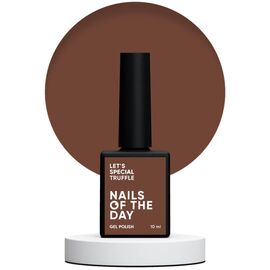 NAILSOFTHEDAY Let's Special Truffle Гель-лак темно-карамельний, 10 мл, Відтінок: Truffle, Об'єм: 10 мл, image 