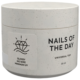 NAILSOFTHEDAY Universal top Глянцевий топ без ЛШ з УФ-фільтрами, 30 мл, Об'єм: 30 мл, image 
