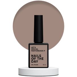 NAILSOFTHEDAY Let's Special Pantone2025/9 Гель-лак холодний кавово-бежевий, 10 мл, Відтінок: 009, Об'єм: 10 мл, image 