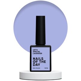 NAILSOFTHEDAY Let's Special Lavender Гель-лак лавандовий, 10 мл, Відтінок: Lavender, Об'єм: 10 мл, image 