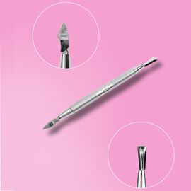 EDLEN Лопатка для манікюру Premium L-09 (пушер округлий,широкий, топірець вигнутий), image 