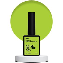 NAILSOFTHEDAY Let's Special Pantone2025/4 Гель-лак оливковий зелений, 10 мл, Відтінок: 004, Об'єм: 10 мл, image 