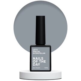 NAILSOFTHEDAY Let's Special Interstellar Гель-лак молочно-сірий, 10 мл, Відтінок: Interstellar, Об'єм: 10 мл, image 