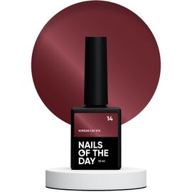 NAILSOFTHEDAY Korean Cat Eye 14 Гель-лак котяче око червоний, 10 мл, № гель лаку: 014, Об'єм: 10 мл, image 