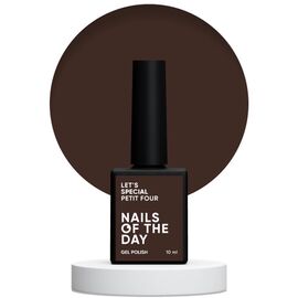 NAILSOFTHEDAY Let's Special Petit Four Гель-лак глибокий темно-коричневий, 10 мл, Відтінок: Petit Four, Об'єм: 10 мл, image 