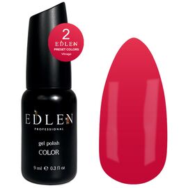 EDLEN Preset Color Гель-лак №02, 9 мл, № гель лаку: 002, Об'єм: 9 мл, image 