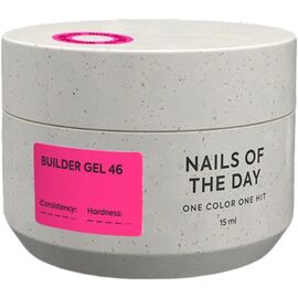 NAILSOFTHEDAY Builder Gel 46, 15 мл, Об'єм: 15 мл, Колір: 046, image 