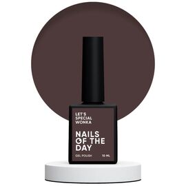 NAILSOFTHEDAY Let's Special Wonka Гель-лак пильно-коричневий, 10 мл, Відтінок: Wonka, Об'єм: 10 мл, image 