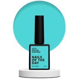 NAILSOFTHEDAY Let's Special Diamond Гель-лак лазурний, 10 мл, Відтінок: Diamond, Об'єм: 10 мл, image 