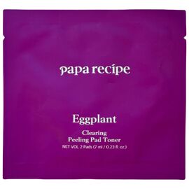 PAPA RECIPE Eggplant Clearing Peeling Pad Toner Пілінг-педи з екстрактом баклажана, 2 шт, image 