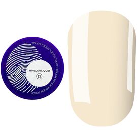TOUCH Builder Liquid 21 Міцний рідкий гель, 15 мл, Об'єм: 15 мл, Колір: 021, image 