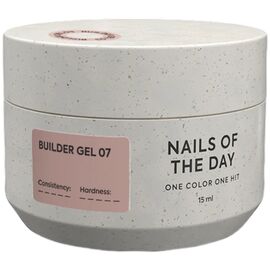 NAILSOFTHEDAY Builder Gel 07, 15 мл, Об'єм: 15 мл, Колір: 007, image 