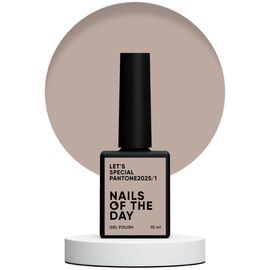 NAILSOFTHEDAY Let's Special Pantone2025/1 Гель-лак теплий бежево-коричневий, 10 мл, Відтінок: 001, Об'єм: 10 мл, image 