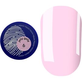 TOUCH Jelly Gelly 6 Моделюючий гель-желе, 15 мл, Об'єм: 15 мл, Колір: 006, image 
