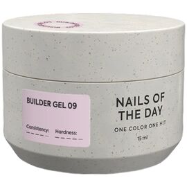 NAILSOFTHEDAY Builder Gel 09, 15 мл, Об'єм: 15 мл, Колір: 009, image 