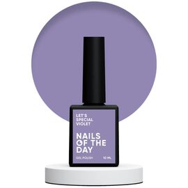 NAILSOFTHEDAY Let's Special Violet Гель-лак бузковий, 10 мл, Відтінок: Violet, Об'єм: 10 мл, image 