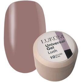 LUKUM Universal Gel Універсальний твердий гель №10 Lush, 30 мл, Об'єм: 30 мл, Колір: 010, image 