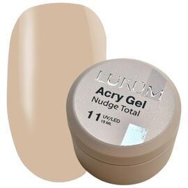 LUKUM Acryl Gel Nudge Total №11 Рідкий акригель, 15 мл, Об'єм: 15 мл, Колір: 011, image 