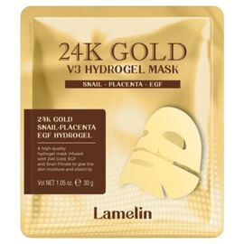 LAMELIN 24K GOLD V3 HYDROGEL MASK Гідрогелева маска для обличчя, image 