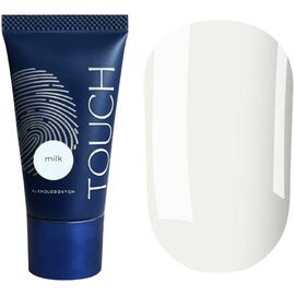 TOUCH Polygel Milk Полігель в тюбику, 30 мл, Об'єм: 30 мл, Колір: Milk, image 