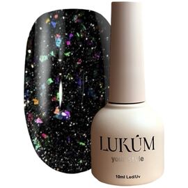 LUKUM Top Flashing 03 Топ із вмістом святкових пластівців без ЛШ, 10 мл, Відтінок: 03, Об'єм: 10 мл, image 