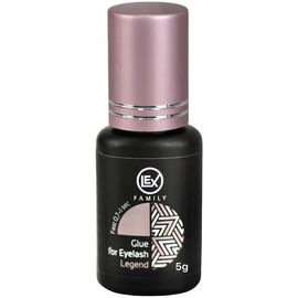 LEX FAMILY Клей для нарощування вій "Legend" низька волога (0,7-1 сек), 5 ml, Об'єм: 5 мл, image 