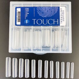 TOUCH Тіпси верхні форми Square Universal, 120 шт, Кількість: 120 шт, Форма: Square Universal, image 