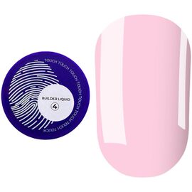 TOUCH Builder Liquid 04 Міцний рідкий гель, 15 мл, Об'єм: 15 мл, Колір: 04, image 