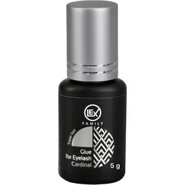 LEX FAMILY Клей для нарощування вій "Cardinal" низька волога (миттєвий), 5 ml, Об'єм: 5 мл, image 