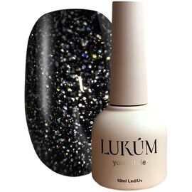 LUKUM Top Flashing 01 Топ з різнокольоровим міксом блискіток без ЛШ, 10 мл, Відтінок: 01, Об'єм: 10 мл, image 