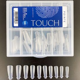 TOUCH Тіпси верхні форми Pointe, 120 шт, Кількість: 120 шт, Форма: Pointe, image 