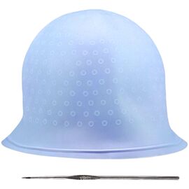 YRE Lateks Шапочка для мелірування з металевим гачком (блакитна), 2,55, image 