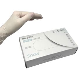 MEDIOK Рукавички нітрилові SNOW (S), 100 шт/уп, image 