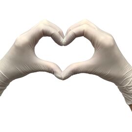 MEDIOK Рукавички нітрилові SNOW (XS), 1 пара, Розмір: XS, Кількість: 1 пара, Колір: SNOW, image 