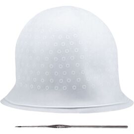 YRE Lateks Шапочка для мелірування з металевим гачком (біла), 2,55, image 