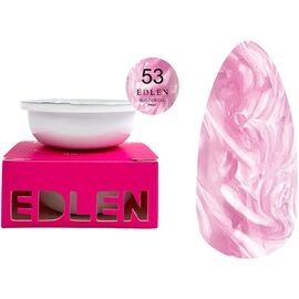 EDLEN Refill Builder Gel №53 Pearl Рефіл, 15 мл, image 