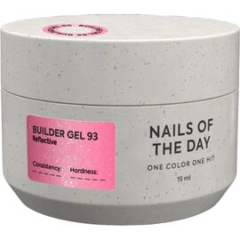 NAILSOFTHEDAY Builder Gel 93, 15 мл, Об'єм: 15 мл, Колір: 93, image 